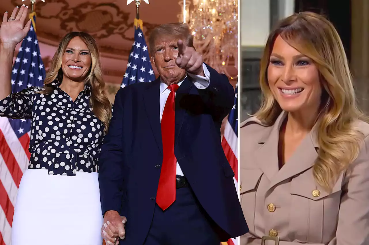 Melania Trump says she ‘supports’ Donald’s 2024 campaign