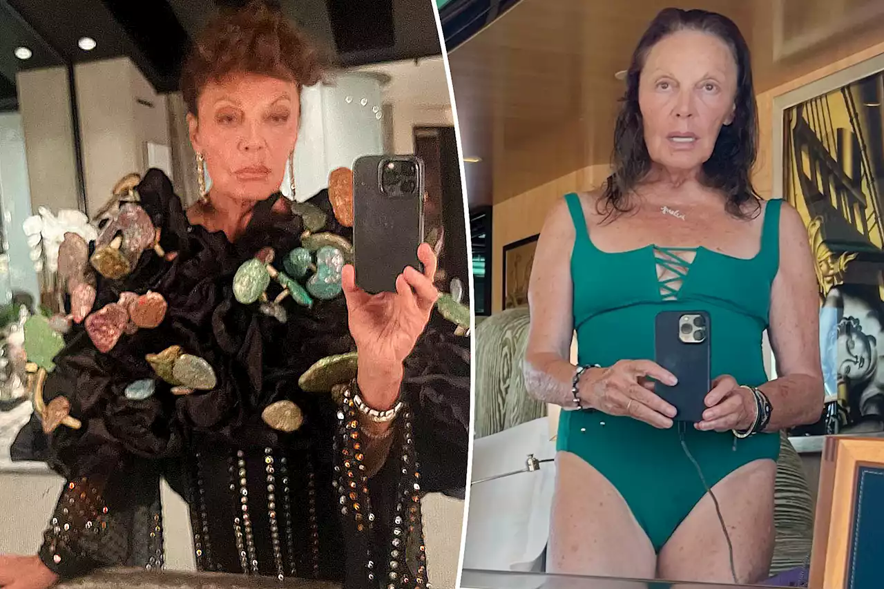 Diane von Furstenberg, 76, finds ‘strength’ in selfies, ‘could not feel any younger’