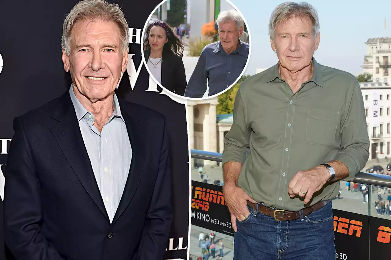 Harrison Ford enjoys rare outing with 32-year-old daughter Georgia