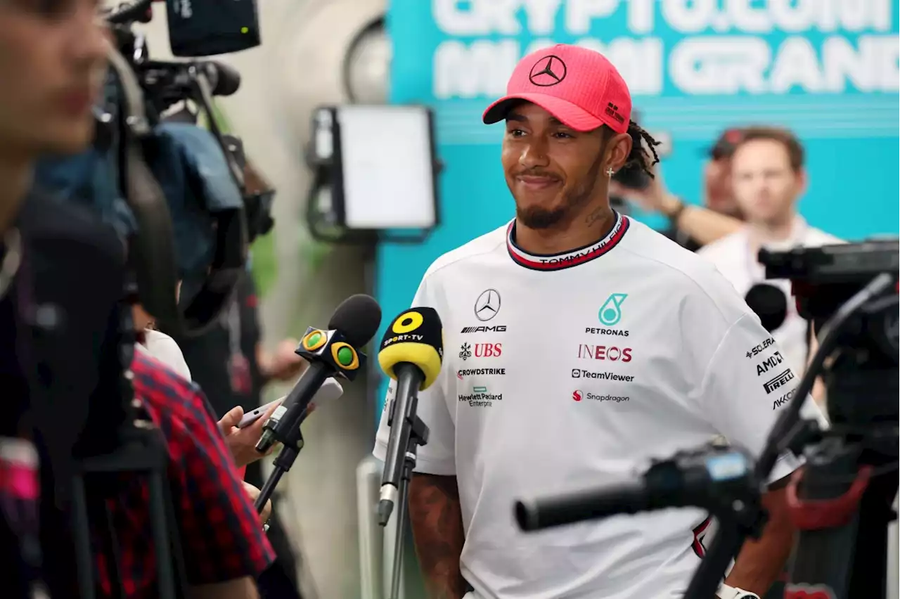 Lewis Hamilton hopes that new Mercedes upgrade will ‘take steps forward’