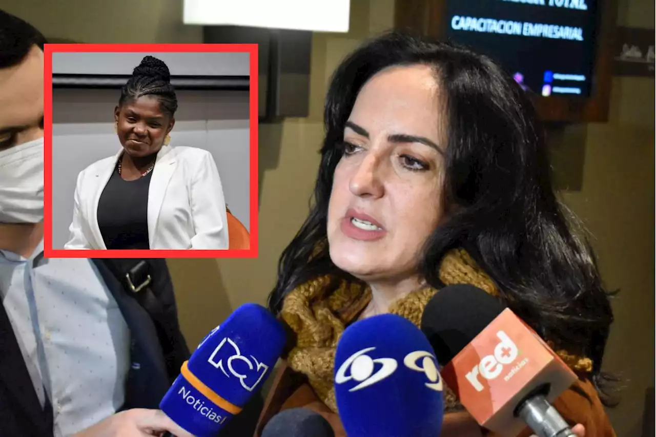 'Prometieron salvar al mundo': María F. Cabal aterrizó a Francia Márquez por viajes - Pulzo