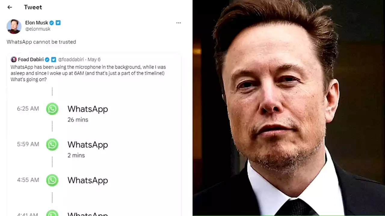 ‘WhatsApp Cannot Be Trusted,’ Elon Musk Slams App Owned By Rival Zuckerberg | Sahara Reporters