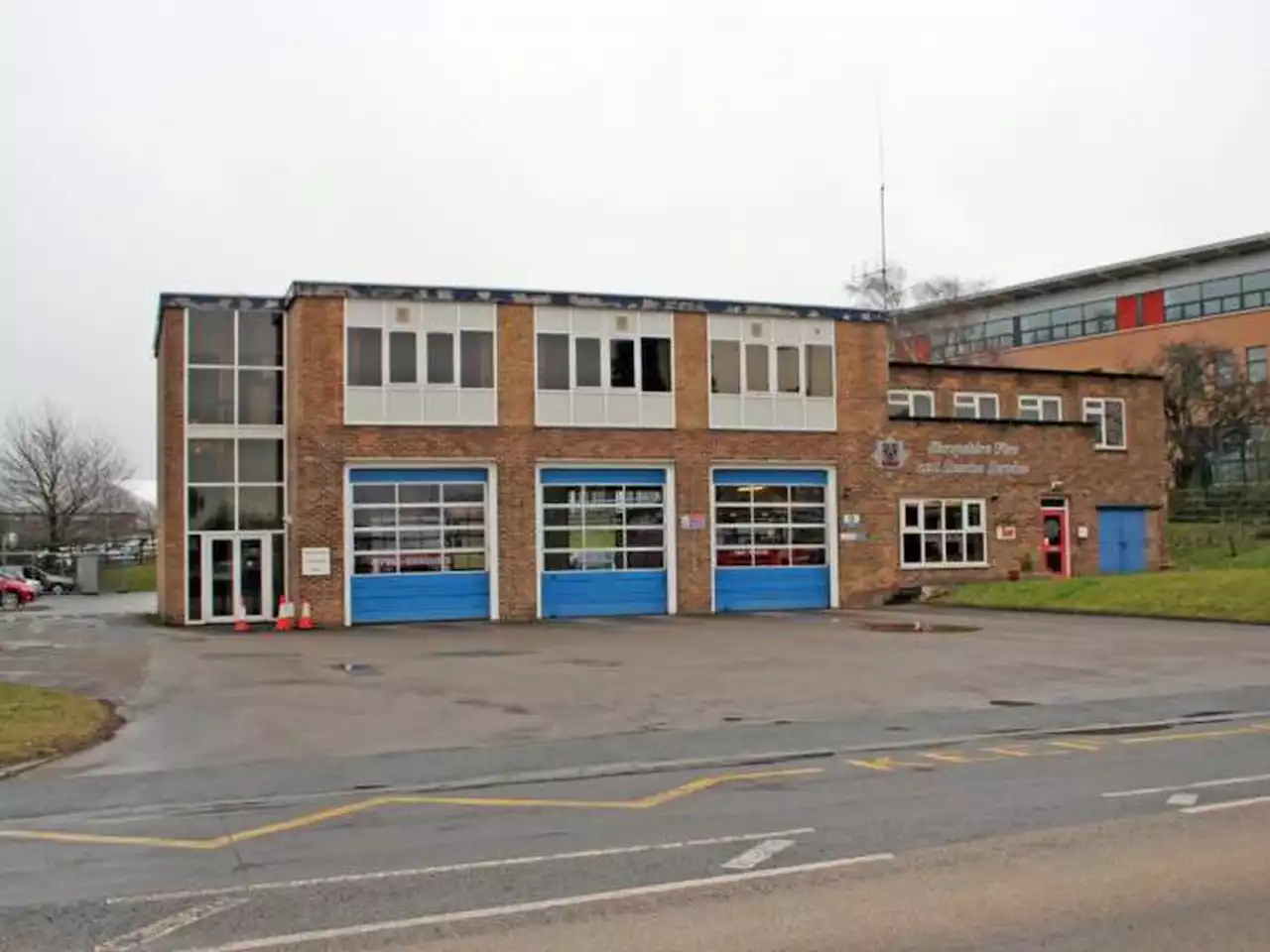 Fire in the open in Telford spreads to nearby trees