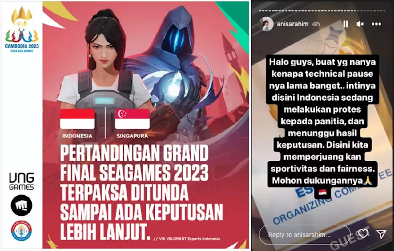 Tim Valorant Indonesia Tunggu Kejelasan Final Esport SEA Games 2023 yang Diwarnai Kontroversi