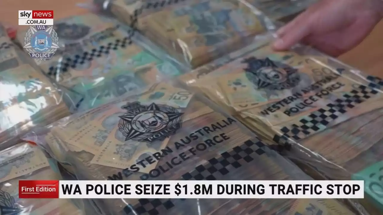 WA Police seize $1.8 million of cash during traffic stop