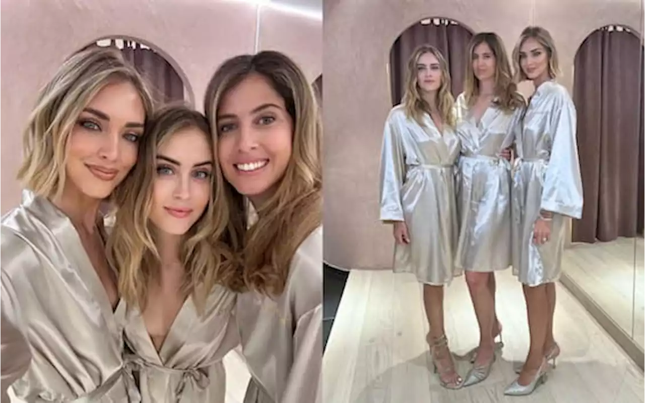 Chiara Ferragni, le prove da damigella per il matrimonio della sorella