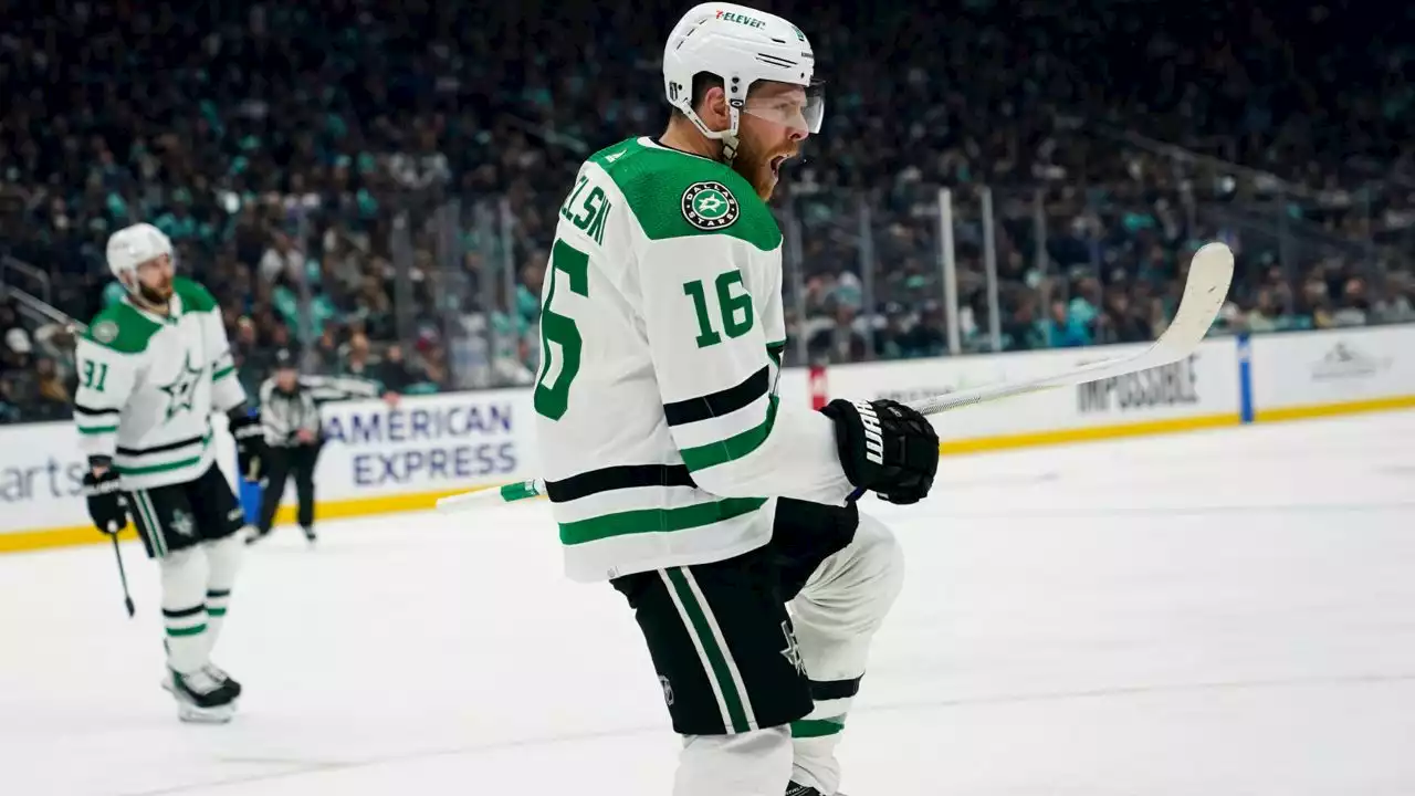 Joe Pavelski scores 6th of series, Stars top Kraken 6-3