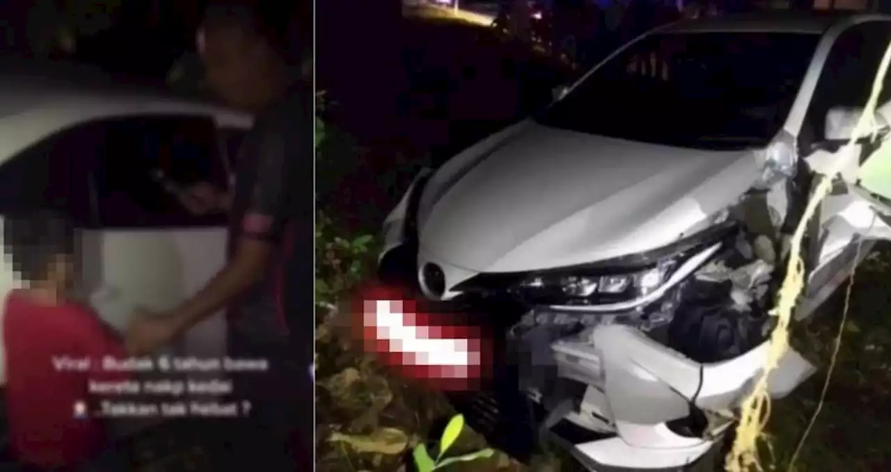 QuickCheck: Did a six-year-old crash the family car while trying to drive to the shops in Kedah?