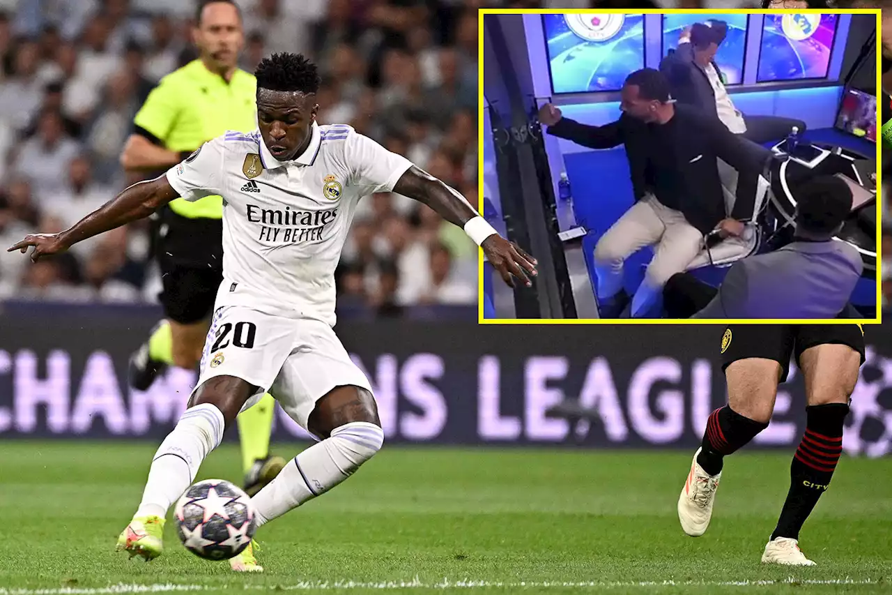 Vinicius Jr's rocket had Ferdinand going mad and repeating line from Ronaldo goal meme