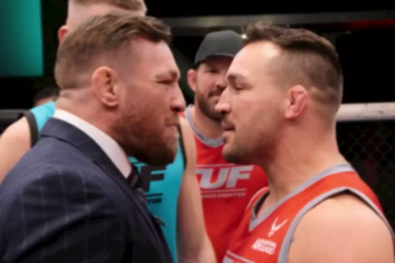 Watch Conor McGregor push and threaten Michael Chandler during Ultimate Fighter scuffle