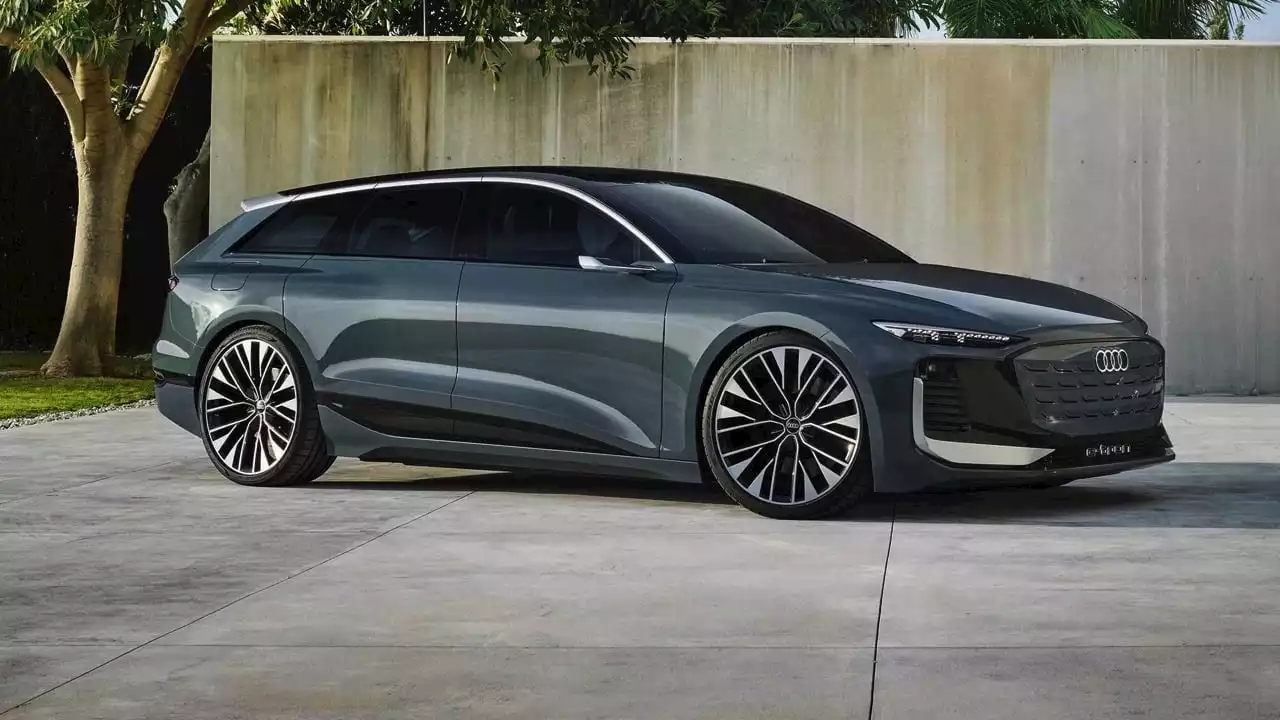 ชาร์จเต็มลากยาว 700 กิโลเมตร AUDI NEW A6 e-TRON CONCEPT สเตชันแวกอนพลังงานไฟฟ้า