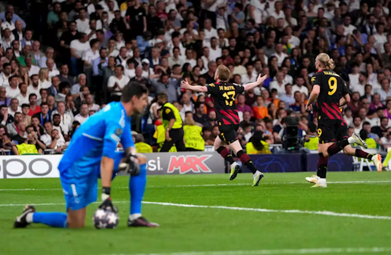 De Bruyne and Vinicius screamers ensure first leg draw between Madrid and Man City