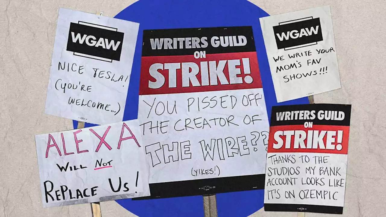 “Nice Tesla (You’re Welcome)”: A Roundup of WGA Strike Protest Signs