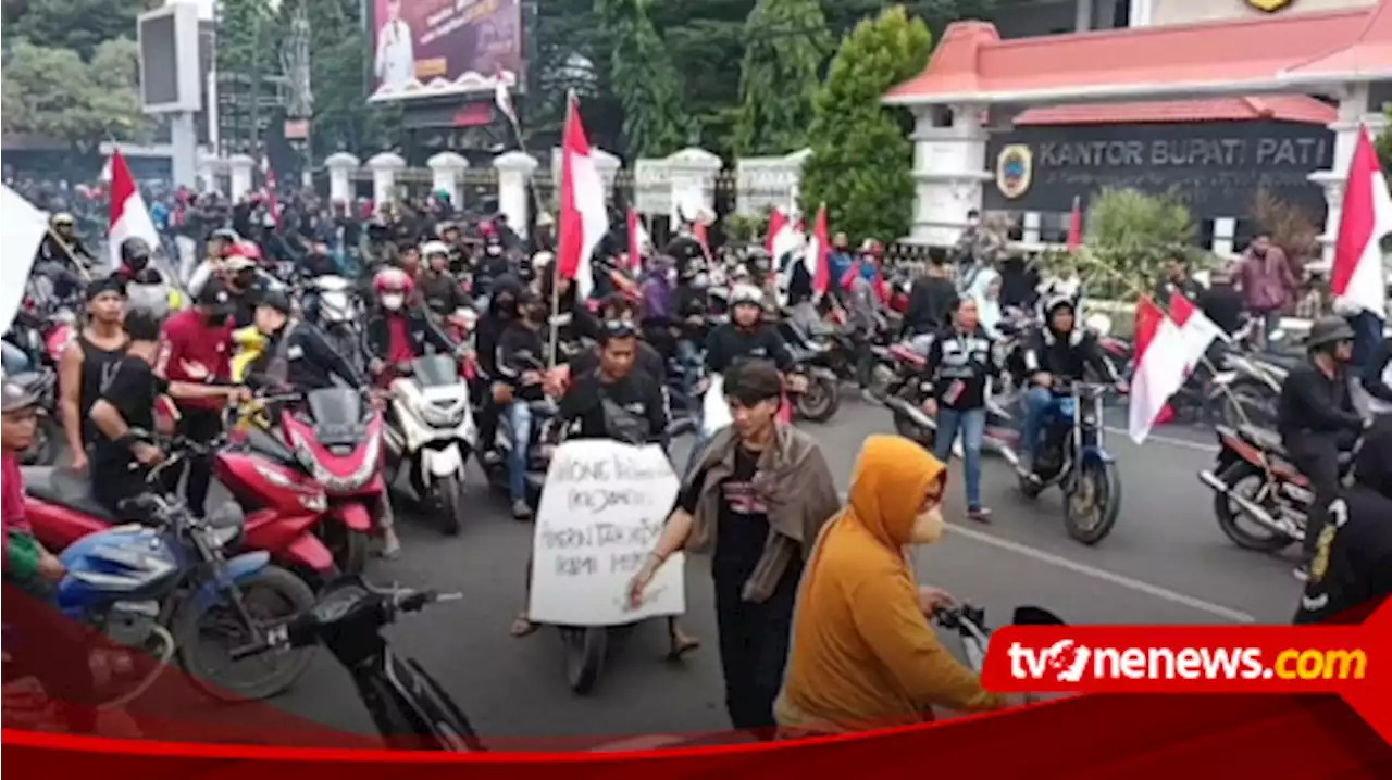 Ribuan Nelayan Juwana Pati Geruduk Kantor Bupati, Tolak Kebijakan yang Mencekik Nelayan