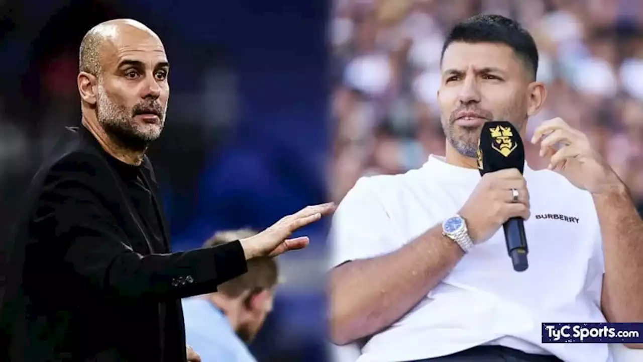 ¡Sin filtro! El enojo del Kun Agüero con Pep Guardiola por dejar a Julián Álvarez en el banco - TyC Sports