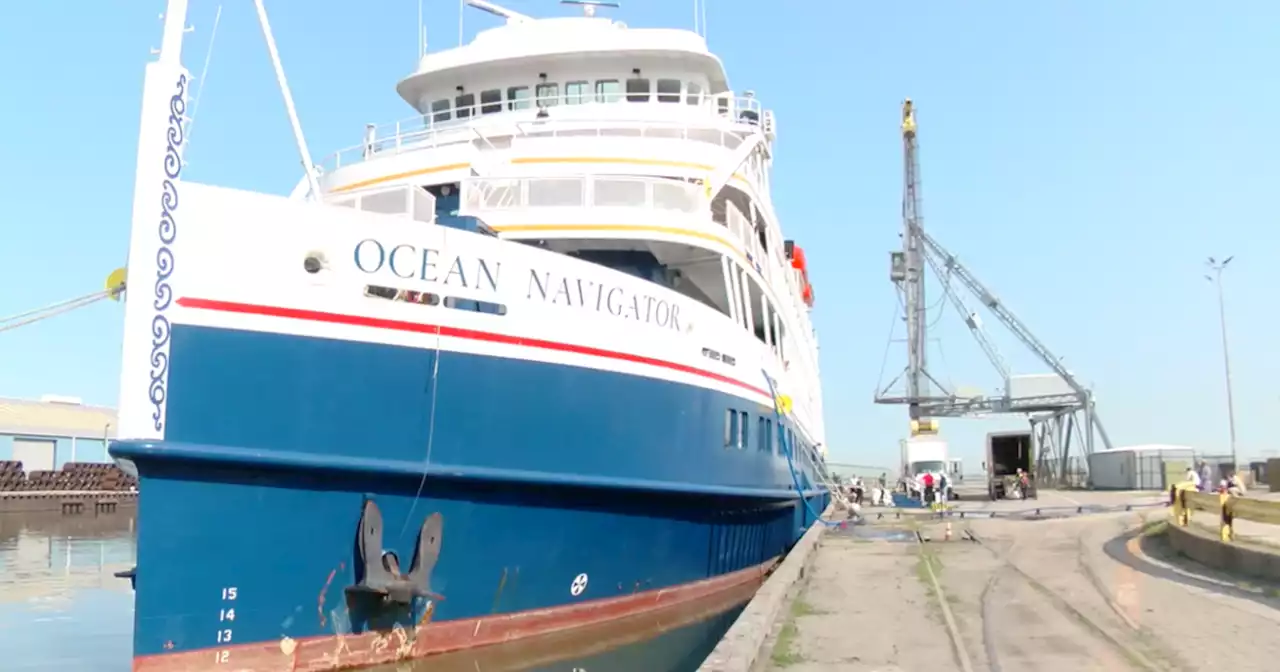 First cruise ship of 2023 Great Lakes season docks in Cleveland; port prepares for busy summer