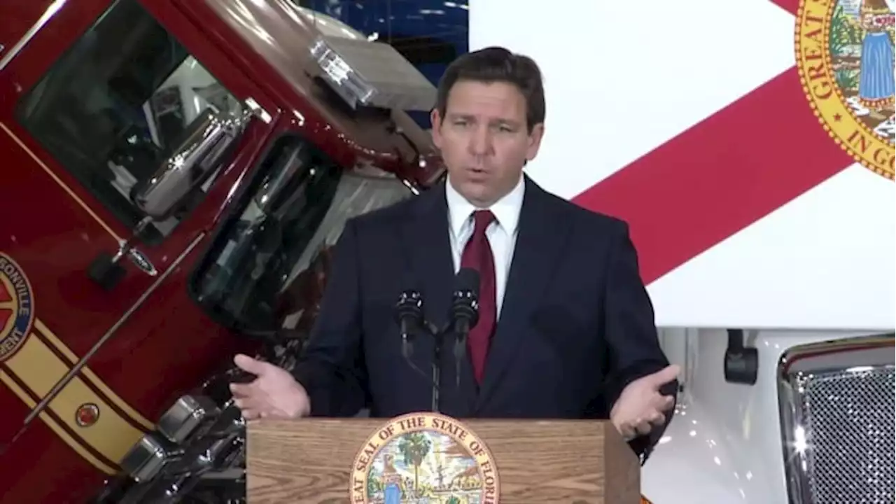 Gov. DeSantis speaks at Miller Electric Company in Jacksonville