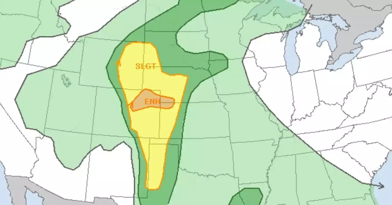 Severe weather and flood threats across central US