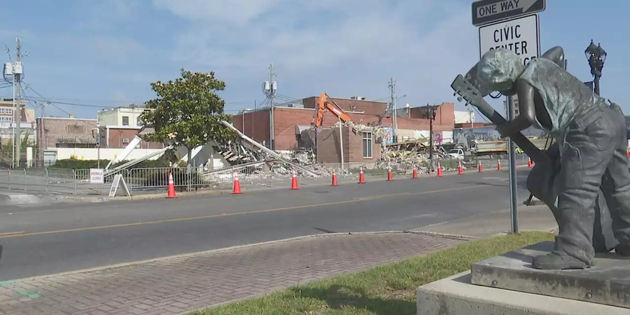 Historic Dothan business razed, greenspace will replace it