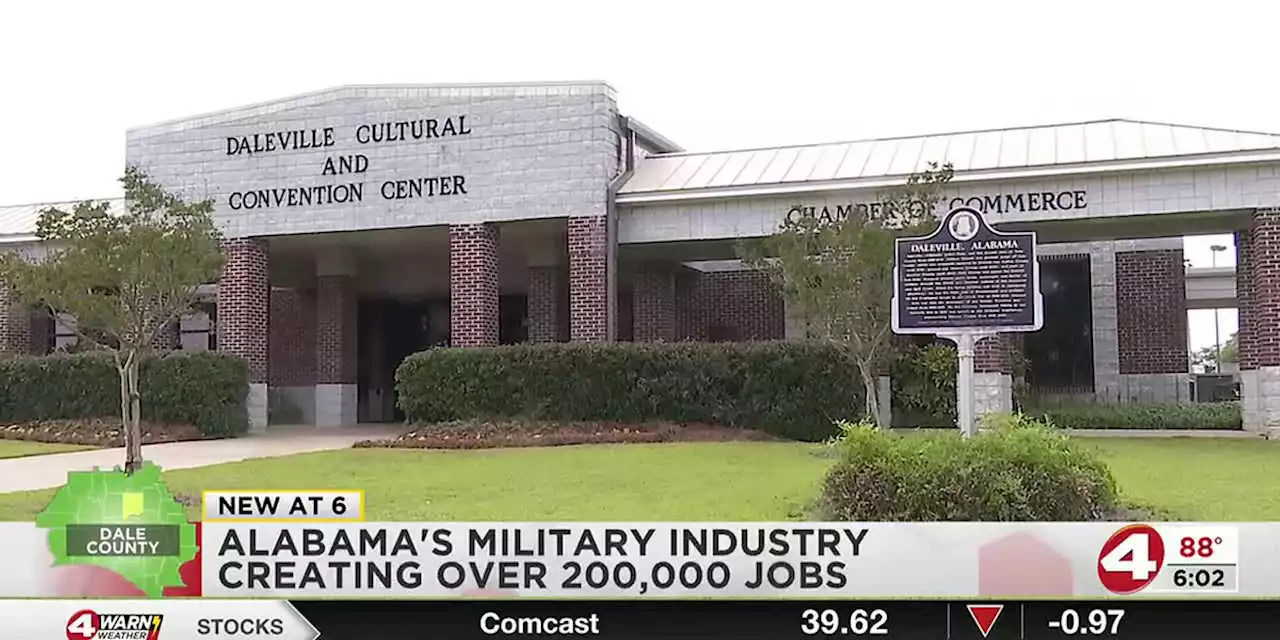 New study shows that military and defense industry has created over 200,000 jobs in Alabama