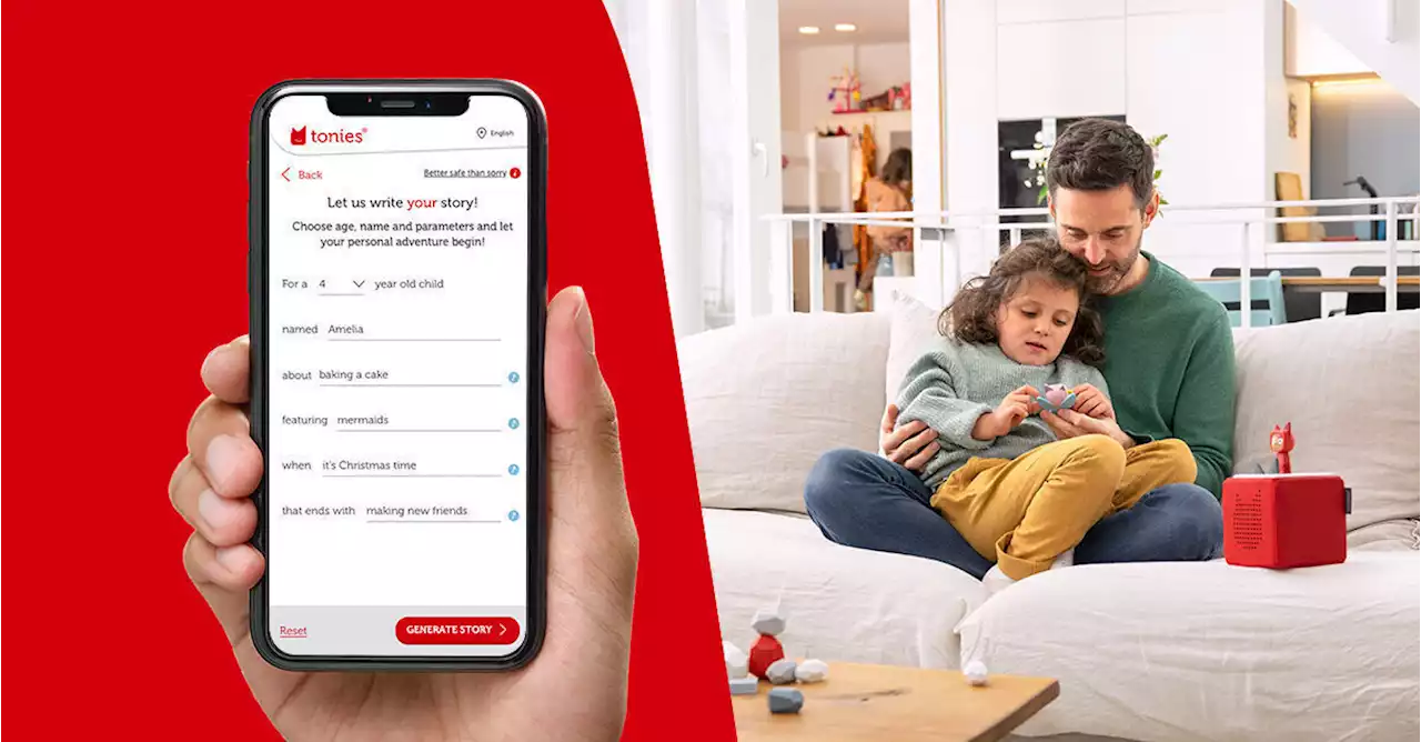 Audioplattform tonies testet KI-basierten Geschichtengenerator | W&V