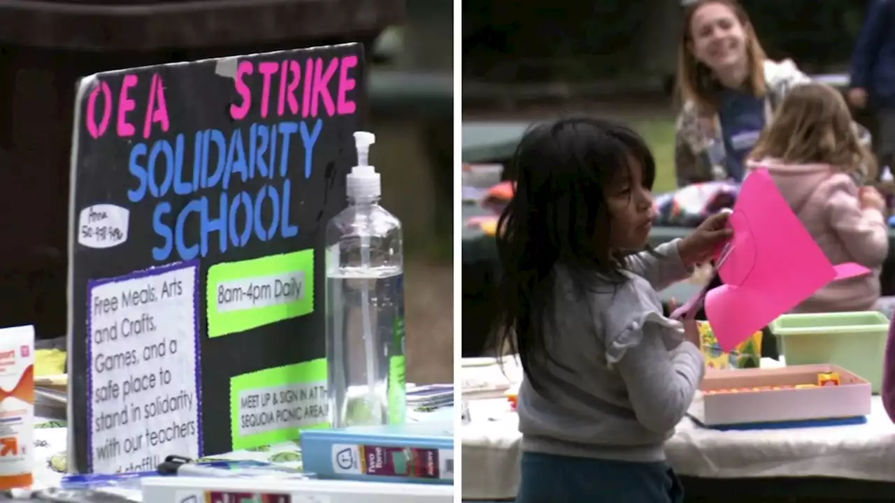 OUSD parent launches 'Solidarity School' as ongoing teachers' strike reaches day 6