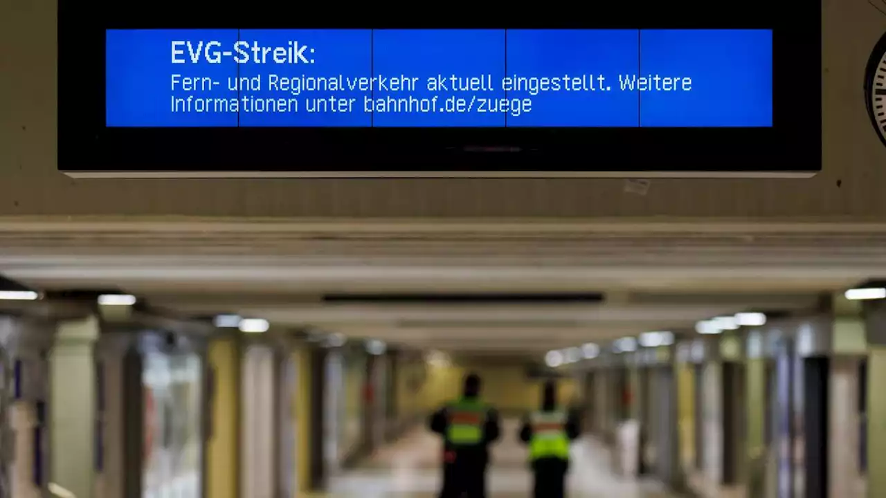 EVG kündigt nächsten Warnstreik an: Zugverkehr soll 50 Stunden stillstehen