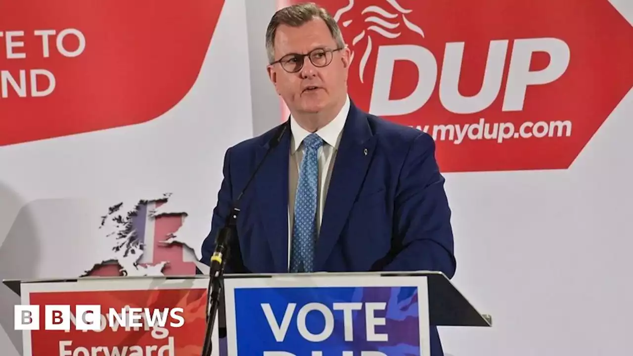 NI council elections: DUP will not weaken stance on protocol, Sir Jeffrey says