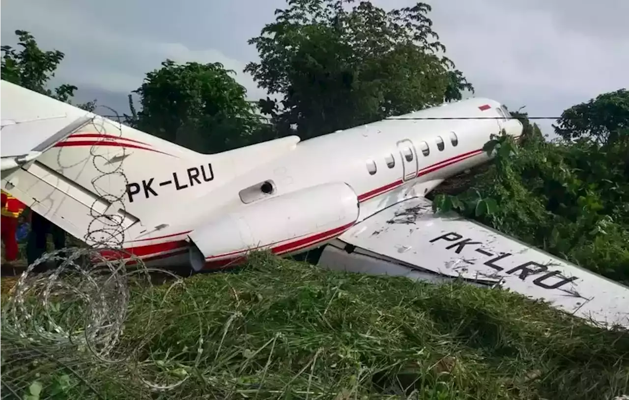 Sebuah Pesawat Tergelincir di Bandara Morowali