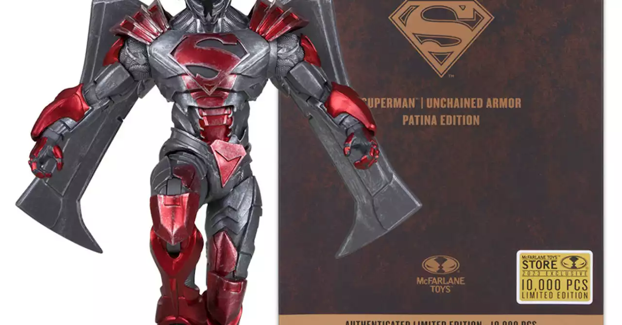 McFarlane Unveils 10,000 Piece Superman Unchained Armor Exclusive