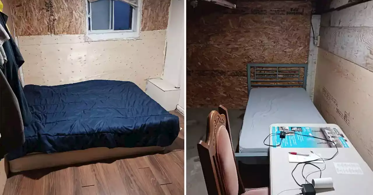 Toronto listing expects three guys to pack into dark basement for $1650 per month