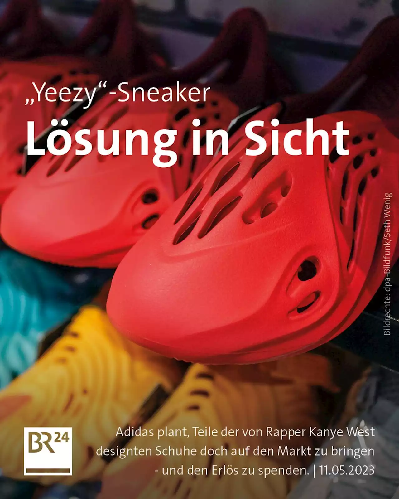 Yeezy-Streit: Adidas will Sneaker verkaufen und Geld spenden