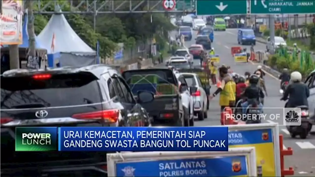 Urai Kemacetan, Pemerintah Gandeng Swasta Bangun Tol Puncak