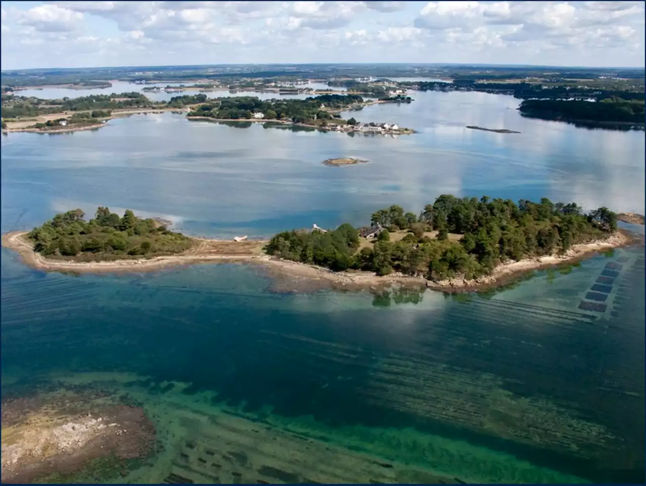 Morbihan : une île privée à vendre pour près de 3 millions d'euros