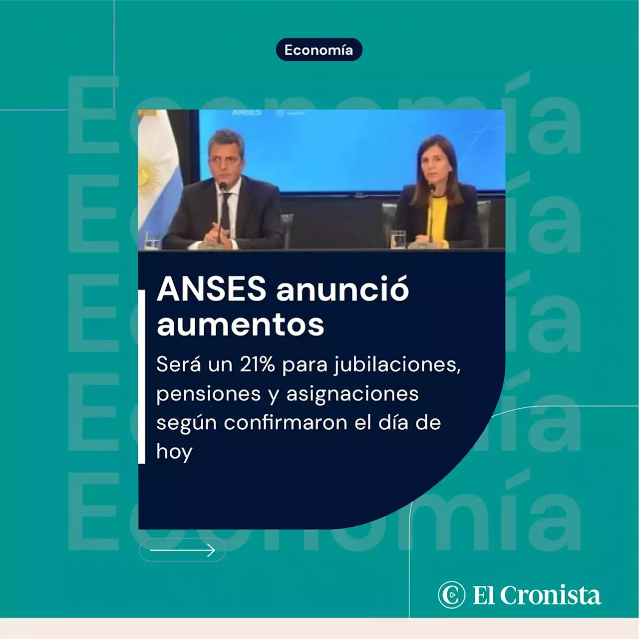 Anunciaron un aumento del 21% para jubilaciones, pensiones y asignaciones: c�mo quedan todos los montos