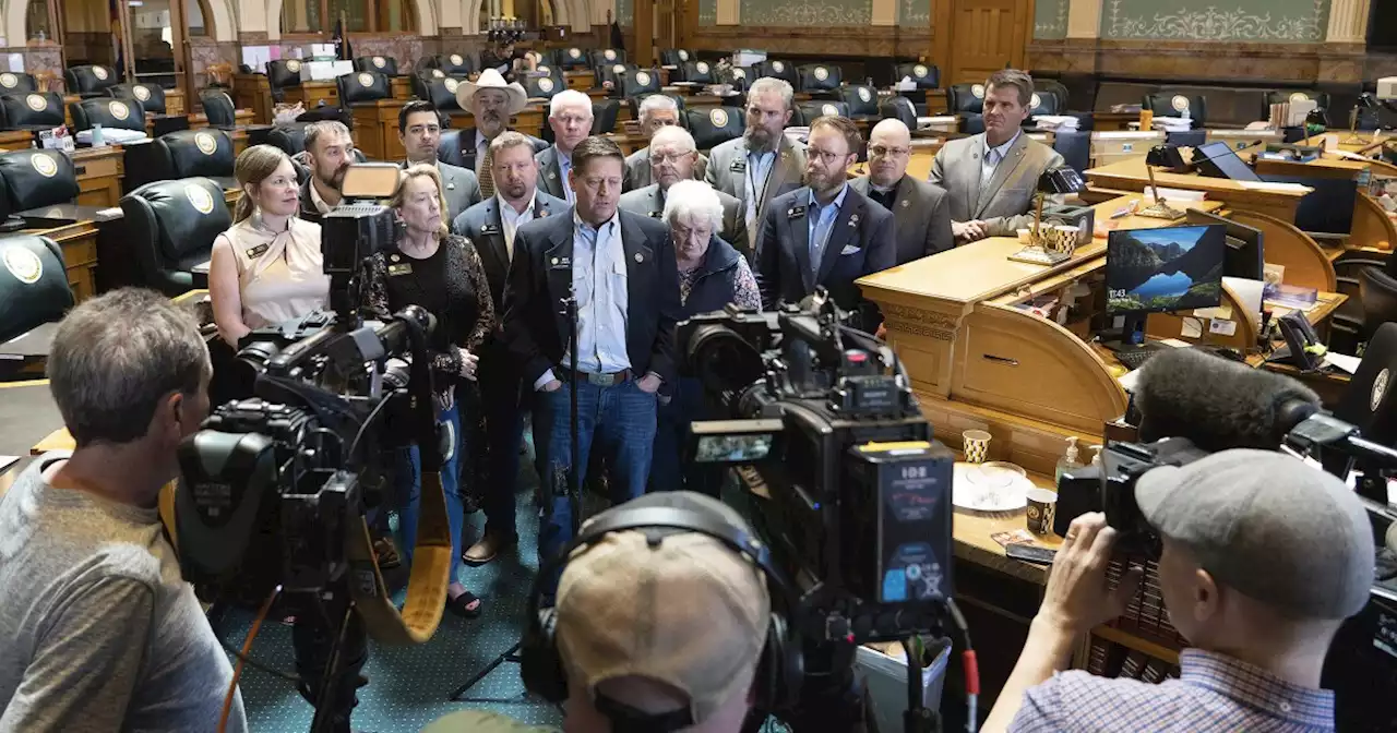 Colorado Republicans walk out of legislature following frustrating session