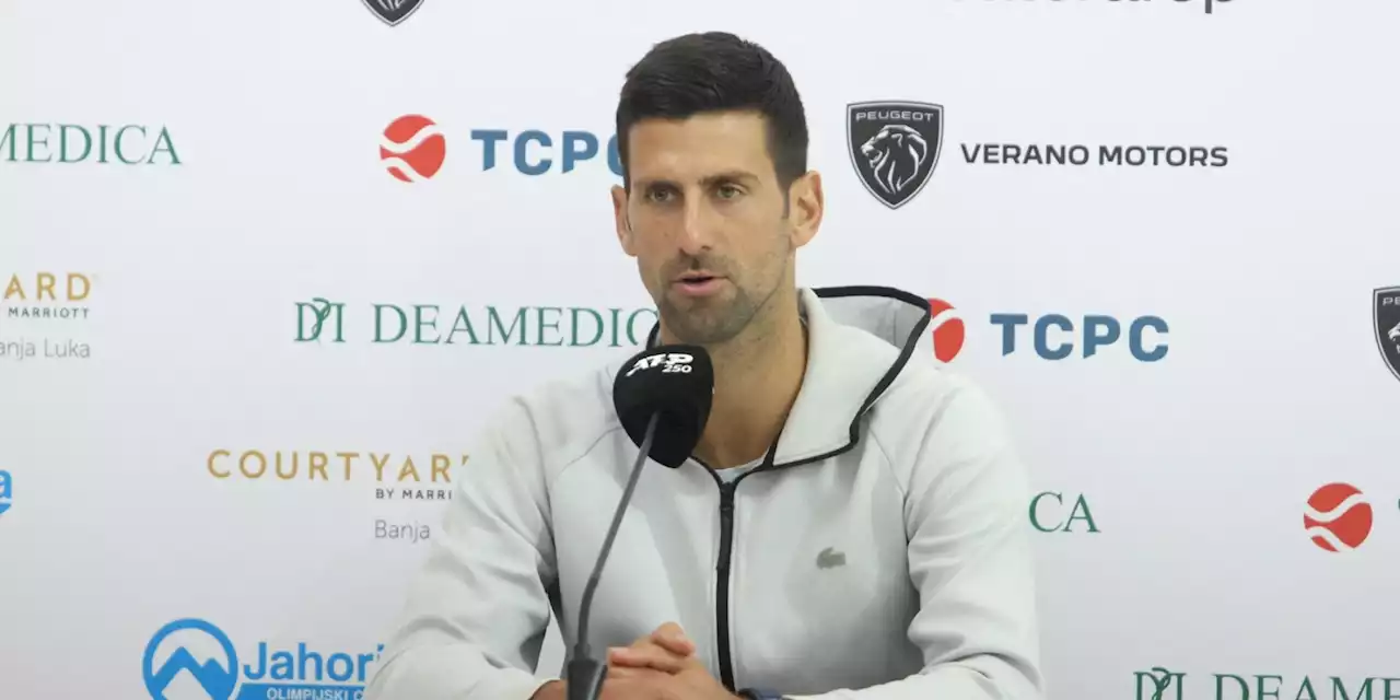 «Tout va bien» : Novak Djokovic donne des nouvelles rassurantes avant son retour à Rome