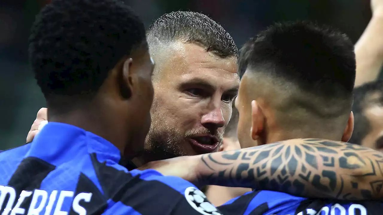 Drei Dinge, die bei Milan gegen Inter Mailand aufflielen: Edin Dzeko und Lautaro Martinez überragen