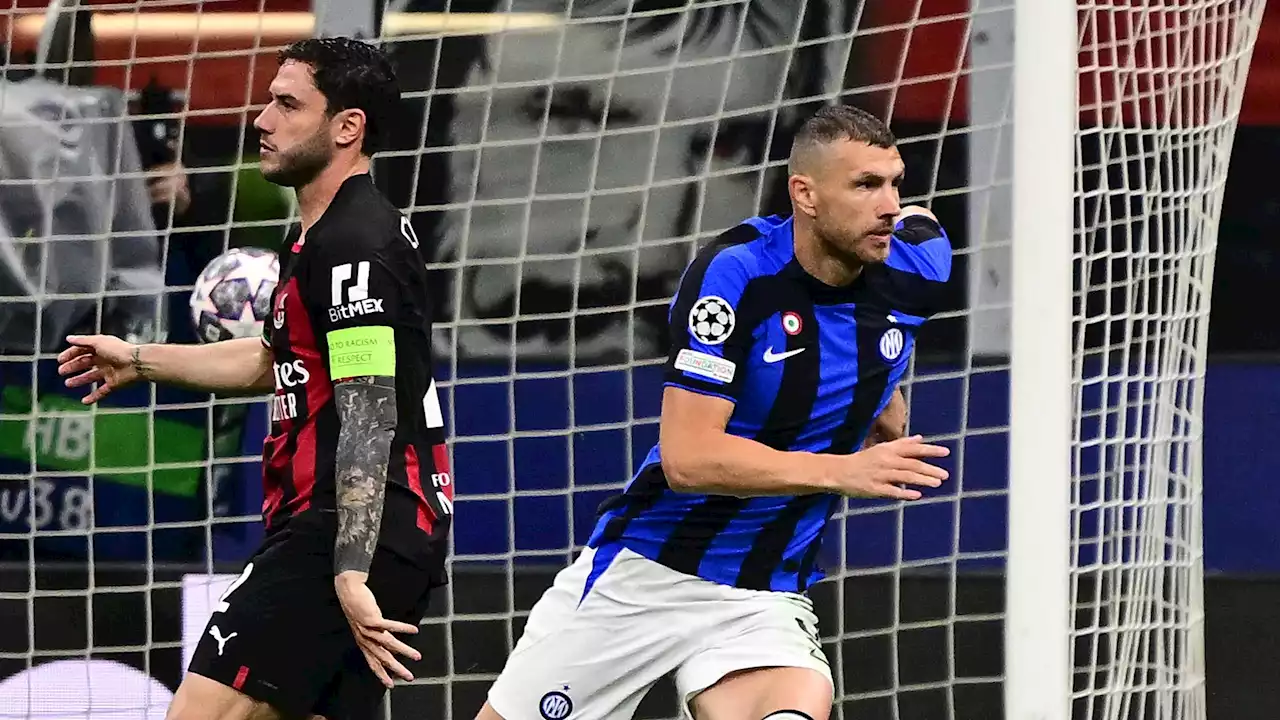 Inter Mailand gewinnt Derby in der Königsklasse gegen Milan: Edin Dzeko und Henrikh Mkhitaryan treffen