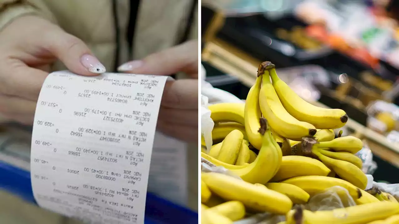 Walmart shopper urges TikTok users to 'check your receipts' after she was charged $150 for bananas