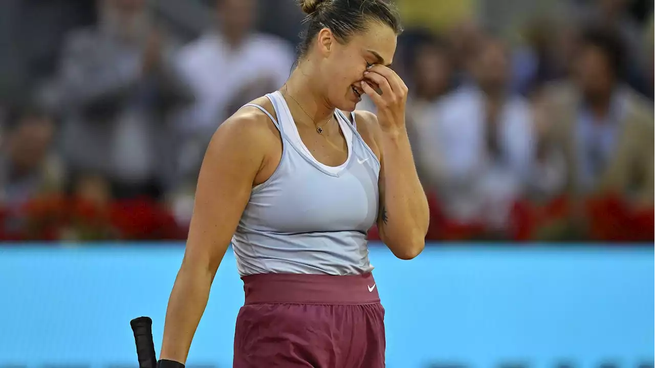 Tennis : tout juste titrée à Madrid et attendue à Roland-Garros, Aryna Sabalenka éliminée dès son entrée en lice à Rome