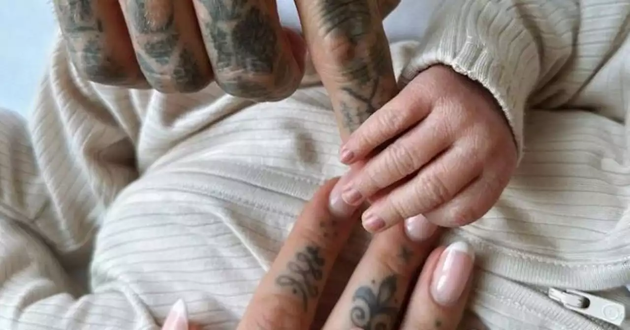 Glasgow's Jamie Genevieve gives birth to baby girl in cute Instagram update