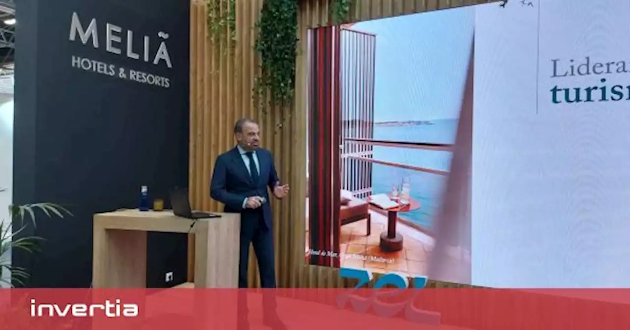 Meliá recorta un 99% sus pérdidas hasta los 500.000 euros en el primer trimestre