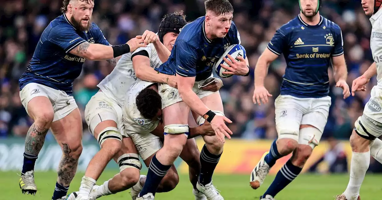 A timely comeback for Leinster’s Joe McCarthy after frustrating injury