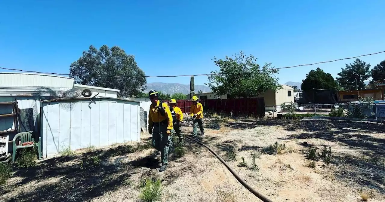 GRFD at fire near Oracle Road