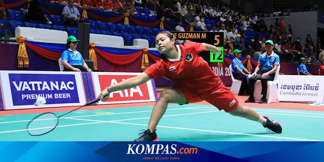 Hasil Final Bulu Tangkis SEA Games 2023: Komang Tumbang, Indonesia Vs Thailand 0-1