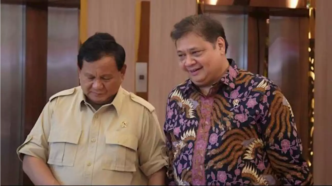 Golkar Sodorkan Airlangga ke PKB untuk Jadi Bakal Cawapres Prabowo di Pilpres 2024