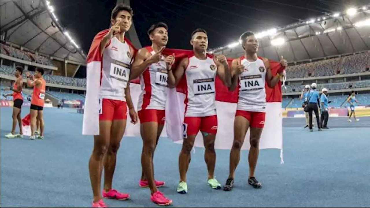 Raih 6 Medali Emas SEA Games 2023, Tim Atletik Indonesia Lampaui Target