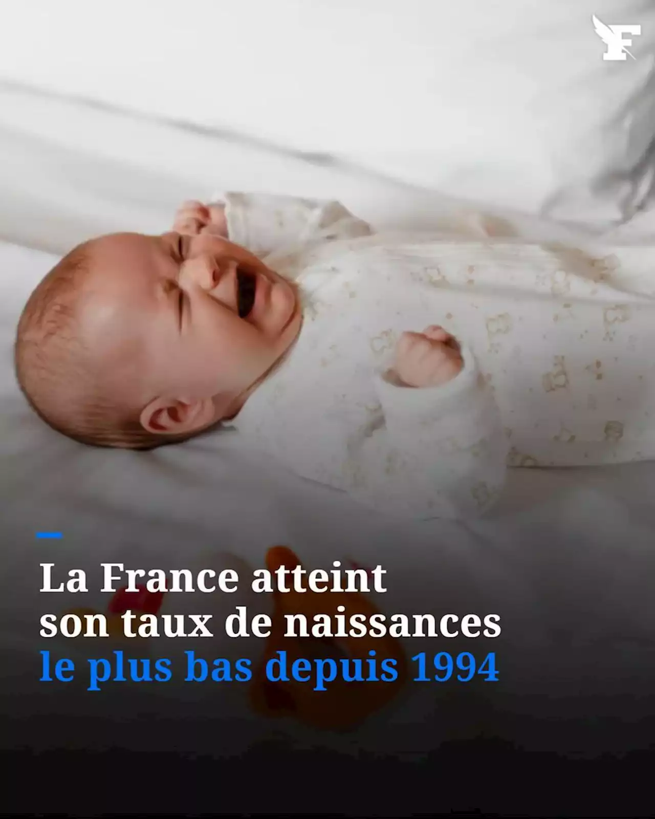 Naissances : la France atteint son taux le plus bas depuis 1994