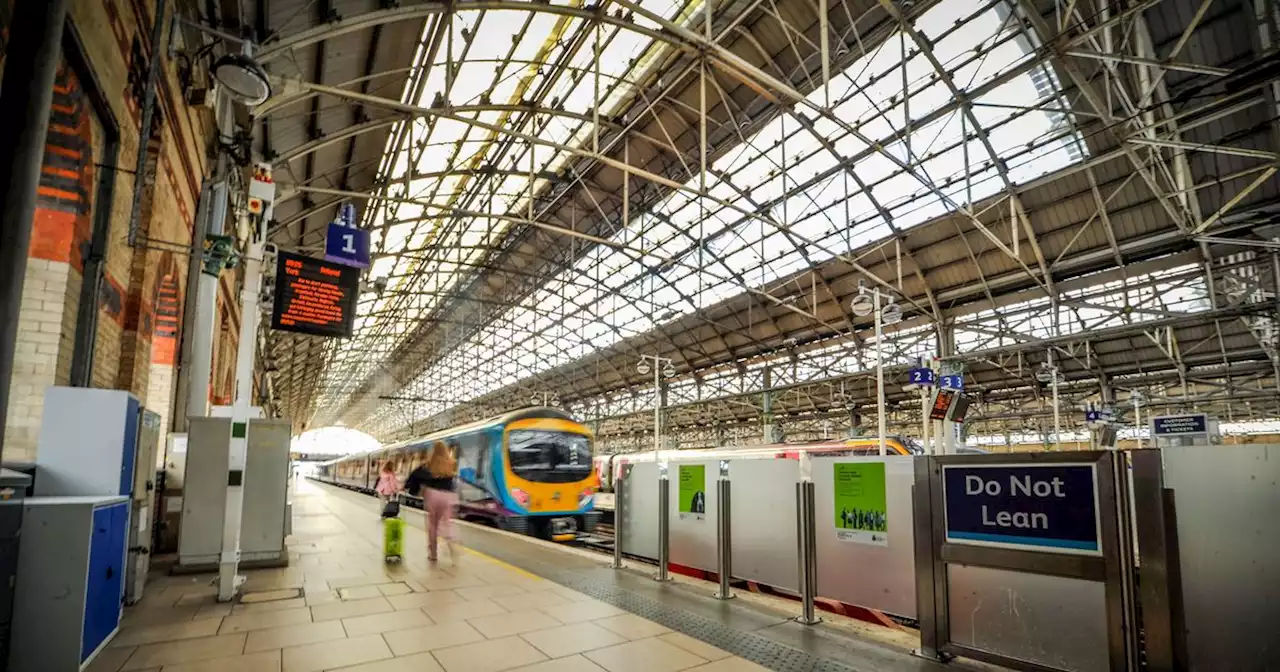 Man rushed to hospital after violent attack next to toilet on Manchester train